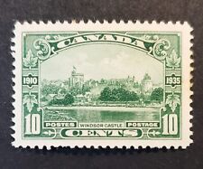 Selos Canadá em perfeito estado: #215 10c verde Castelo de Windsor em perfeito estado articulado, usado comprar usado  Enviando para Brazil