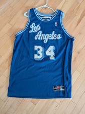 Camiseta Nike HWC 48 autêntica Shaquille Oneal Los Angeles Lakers comprar usado  Enviando para Brazil