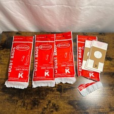 12 bolsas para aspiradora Envirocare Technologies DIRT DEVIL tipo K segunda mano  Embacar hacia Mexico