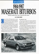 1984 1987 maserati for sale  Red Wing