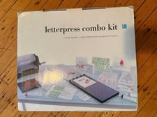 Combo letterpress kit for sale  Brooklyn