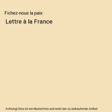 Fichez nous paix gebraucht kaufen  Trebbin