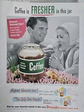 Boné de banho feminino 1947 Dura-glas ultra-vac frasco de café anúncio vintage comprar usado  Enviando para Brazil