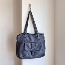 Vintage grey leather for sale  NORWICH