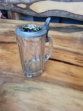 Bier krug glas gebraucht kaufen  Thüngersheim