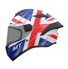 Capacete de rosto inteiro M 58 MT GRANDE BANDEIRA DO REINO UNIDO UNIÃO JACK MOTOCICLETA comprar usado  Enviando para Brazil