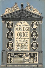 Noblesse oblige nancy for sale  DEVIZES