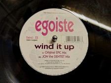 Egoiste wind vinyl for sale  PONTEFRACT