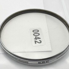 Usado, Filtro UV frontal plano cromado 58mm Canon Japão [042] comprar usado  Enviando para Brazil