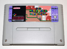 *Versão PAL* Super Mario World 2 jogadores Co-op Quest jogo em inglês para SNES comprar usado  Enviando para Brazil