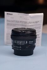 Mint nikon 20mm for sale  Hyattsville