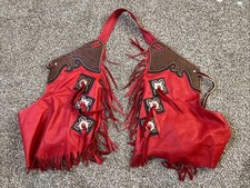 Vintage red leather for sale  Midland