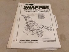 Snapper parts manual for sale  Jasper