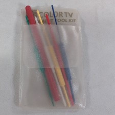 Kit de ferramentas de alinhamento de TV colorida GC Electronics 8454 universal 6 peças com manga, usado comprar usado  Enviando para Brazil