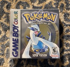 Pokemon Silver (Game Boy Color, GBC, 2000) Autêntico Na Caixa Completo comprar usado  Enviando para Brazil
