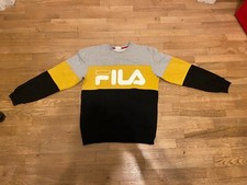 Felpa fila gialla usato  Napoli