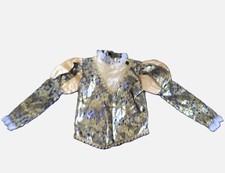 Fantasia infantil top príncipe realeza nobre brocado ouro jacquard renda 8 anos comprar usado  Enviando para Brazil