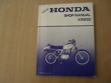 Werkstatthandbuch honda xr500 gebraucht kaufen  Fruerlund,-Engelsby, Tastrup