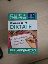 Quick lernbox diktate gebraucht kaufen  Rotenburg a. d. Fulda