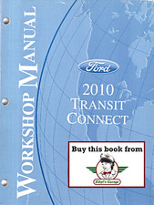 2010 Ford Transit Connect Van OEM oficina de reparo manual comprar usado  Enviando para Brazil