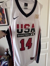 Camiseta de basquete Charles Barkley Team USA vintage #14 tamanho M comprar usado  Enviando para Brazil