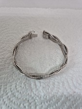 Bracelet argent massif d'occasion  Wittelsheim