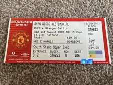 Manchester united celtic for sale  BURY