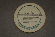 Bierdeckel jever panzerschiff gebraucht kaufen  Pirna, Dohma, Struppen