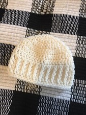 Beige crochet beanie for sale  Peachtree City