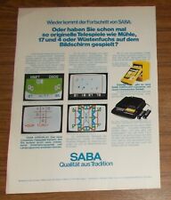 Seltene werbung saba gebraucht kaufen  Legden