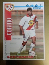 TARJETA CARD FUTBOL MATCH TOTAL CORINO RAYO VALLECANO LIGA LFP ANO 2002 2003 comprar usado  Enviando para Brazil