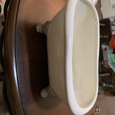 Mini saboneteira de cerâmica branca com pés pequena plantadeira comprar usado  Enviando para Brazil