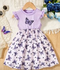 Mädchenkleid schmetterling 12 gebraucht kaufen  Paderborn