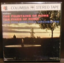 Respighi The Fountains of Rome/The Pines of Rome Ormandy 4 Track 7 1/2 Reel Tape comprar usado  Enviando para Brazil
