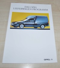 Usado, 1994 1995 Opel Deliverywagen Frontera Campo Omega Corsa Astra Folheto Prospekt DE comprar usado Usado, 1994 1995 Opel Deliverywagen Frontera Campo Omega Corsa Astra Folheto Prospekt DE comprar usado  Enviando para Brazil