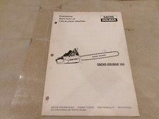 Sachs dolmar 166 d'occasion  Expédié en Belgium