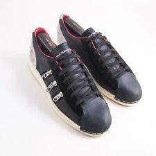 Usado, Tênis Y-3 Yohji Yamamoto Adidas Zipper Star couro preto masculino UE 41,5 EUA 8 comprar usado  Enviando para Brazil