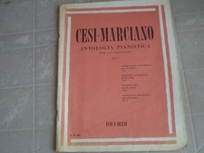 Spartito pianoforte cesi usato  Salerno