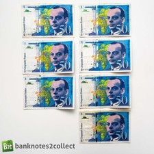 FRANÇA: 7 x 50 notas de franco francês. comprar usado  Enviando para Brazil