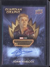Adam Warlock 2024 Upper Deck Guardiões da Galáxia 3 gráficos guardiões autografados, usado comprar usado  Enviando para Brazil