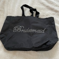 Eleve sua festa de noiva com nossa bolsa tote de dama de honra 12x18 strass preta comprar usado  Enviando para Brazil