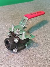 Válvula de esfera Flowserve 1/2" 500F 444466PMSE R2 CS corpo 316 acabamento 1480 CWP bloqueio, usado comprar usado  Enviando para Brazil