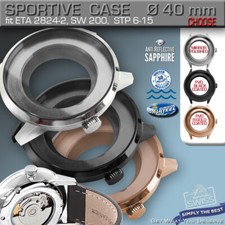 CAIXA DE RELÓGIO ESPORTIVA Ø 40mm, ETA 2824-2, SW 200, SOPROD DIV, STP-1-11 5 ATM comprar usado  Enviando para Brazil