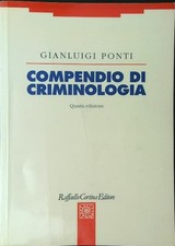 Compendio criminologia ponti usato  Italia