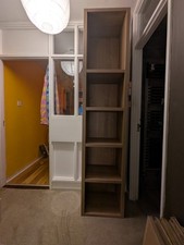 Nolte wooden bookcase for sale  LONDON