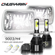 Para Chevy Corvette C4 1984-1996 S10 par 5x7 7x6 faros projetor LED Hi-Lo comprar usado  Enviando para Brazil