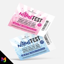 Personalised festival vip for sale  DERBY