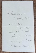 Bram stoker autograph for sale  LIVERPOOL