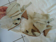 Chaussures sandales daim d'occasion  Nice-