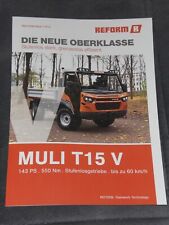 Reform muli t15 gebraucht kaufen  Bergkirchen